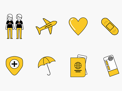 Icons for NGO Website