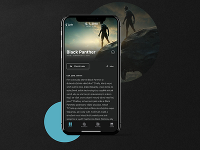 Open Air Cinema App - UI Design - Part 2