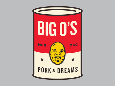 Obviously a soup can? bbq logo porkbeans