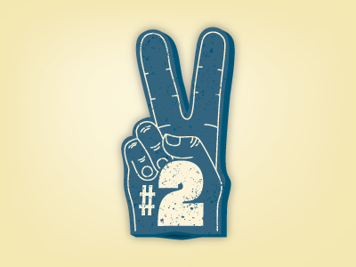 Peace 2nd place banner bug icon illustration
