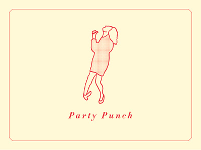 Party Punch christmas elaine illustration