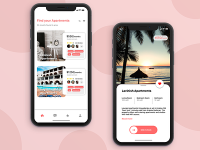 Apartments App UI