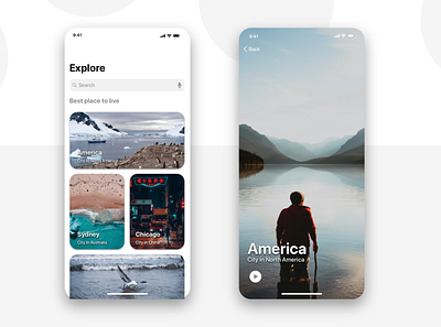 Explore the Places animation app branding design ecommerce app icon illustration typography ui design ui ux