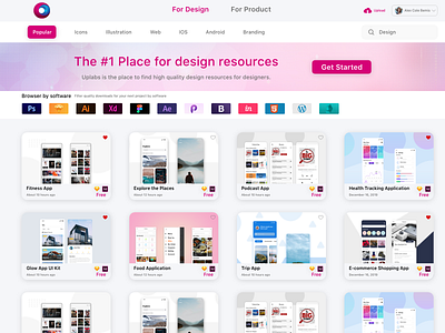 Dribbble Redesign app branding design ecommerce app illustration landingpage shopping app ui design ux vector web