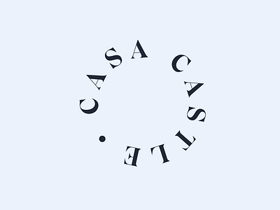 Casa Castle | Logo badge circle circlular logo logo design logomark logotype
