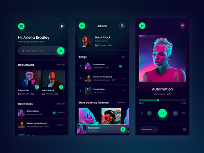 Harmony - Music Streaming App by Ghaist Hatta for Selaras Studio on ...