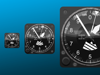 Altimeter Icon