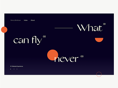 Just for fun 🤪 landing page layout layout exploration web design website