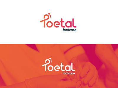 Toetal Footcare - Rebrand branding healthcare heath logo minimalist simple