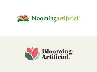 Blooming Artificial - Brand Evolution