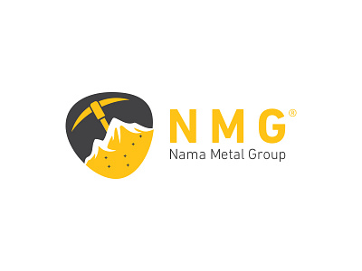 Nmg color logo mining turkish yello