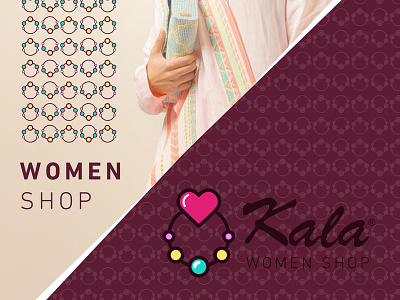 Kala Shop desig logo shop women