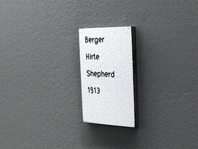 Design of the exhibition of August Sander exhibitiondesign typography