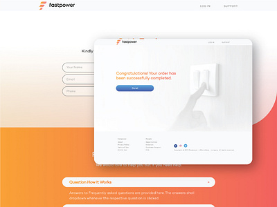 Fastpower Web UI clean design development front end front end designer icon interface design logo minimal ui user user experience user interface ux vector web web app webdesign webpage webportal