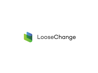 Loosechange Logo app branding clean design flat identity illustration illustrator ui ux vector