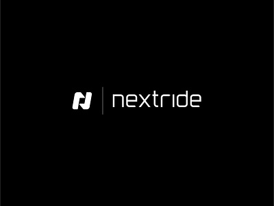 NextRide Logo app branding clean design flat icon logo logo design logomark logotype minimal n ride taxi ui ux vector