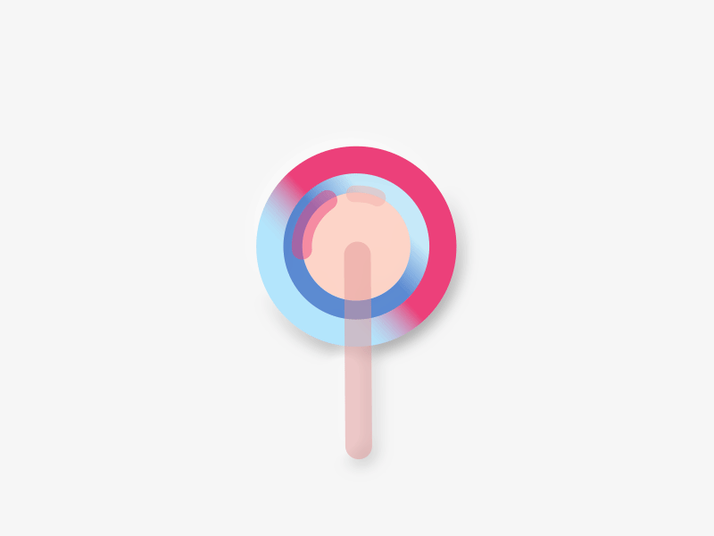 Sweets 2d after effects animation candy design ice cream lollipop motion design sweets