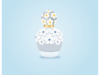 Perfume bottle vector