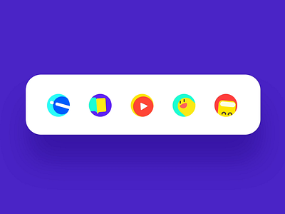 Icon Micro Interaction animation app button component controls design dynamic effect icon illustration interaction logo play tab tab bar typography ui ux