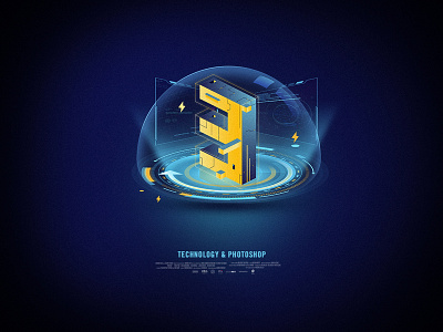 Ghost Technology icon illustration