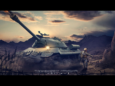 Tanks and soldiers design illustration ui 品牌 设计