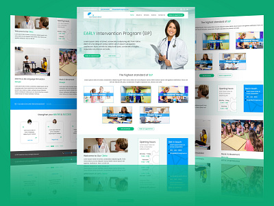 Webfolio | Website Design | Branding branding corporate design doctor graphic design medical pathology speech therapy ui website
