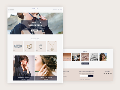 Jewelry Landing Page
