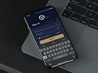 Yheely Login Page IOS App For Mobile