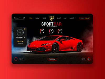 Sport Car! branding design facebook ads freelancer res minimal res ui ux vector
