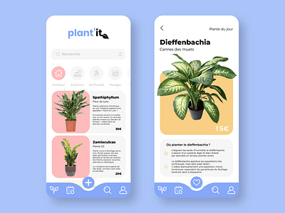 Mobile app - Plant'it