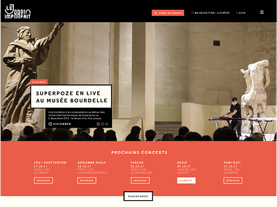 Le Jardin Imparfait design ui ux webdesign website