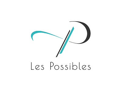 Les Possibles branding design logo typography