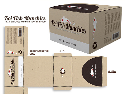 Package Design fish koi package package design