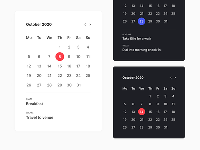 Calendar Widget calendar calendar ui date datepicker schedule widget