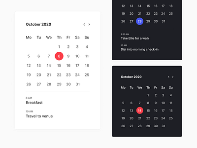 Calendar Widget