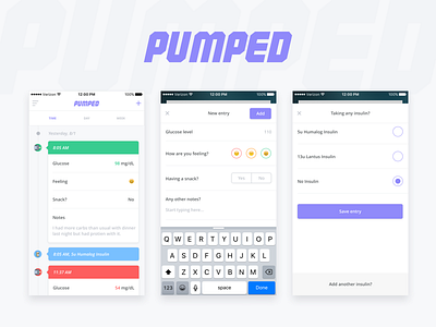 Pumped, A Diabetes Care App app diabetes health ios iphone