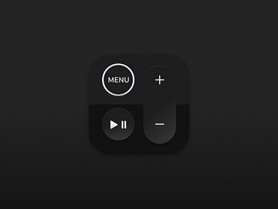 App Icon for Apple TV Remote app icon remote