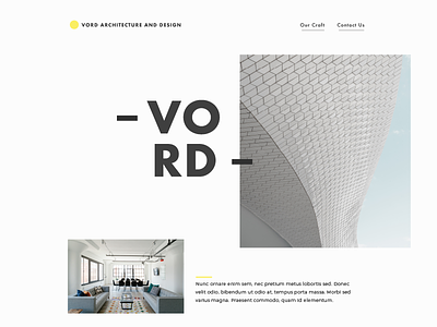Architecture & Design grids minimalist typography ui web