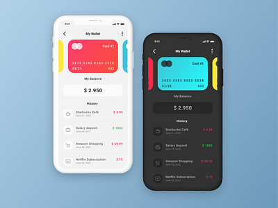 Credit Card - UI Design app credit card credit card payment dailyui design minimal ui ui design uiux