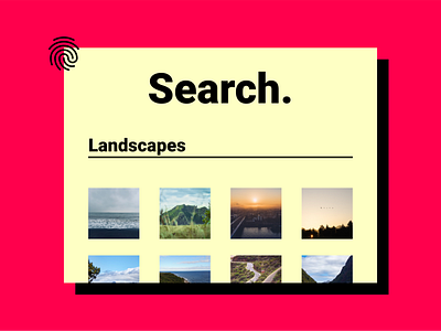 Search - UI Design dailyui minimal palette search searchbar simple site soft ui uidesign uiux webdesign
