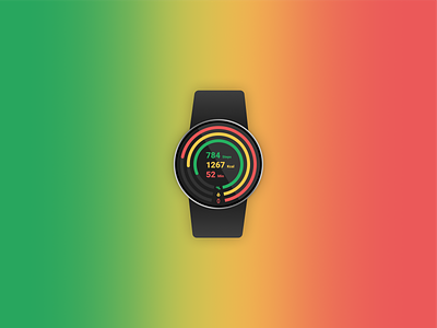 Activity Feed - UI Design activity apple watch dailyui feed fit palete treining ui uiux watch wear