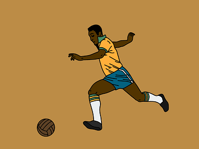 FOOTBALL MOMENTS design football history illustration megazine palette soccer sport