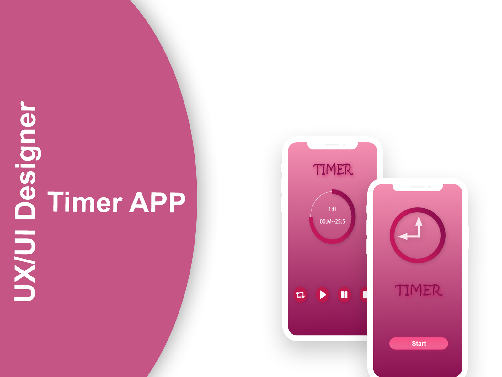 Timer App by MohammedY Alarja on Dribbble