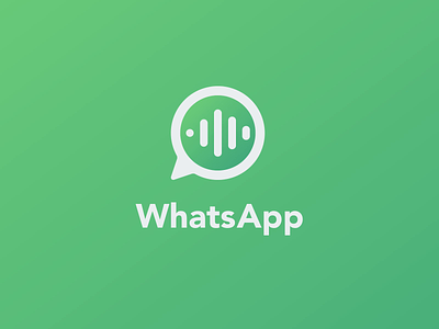 WhatsApp rebrand animated animation app audio branding chat design graphic design green illustration logo rebrand rebranding sound vector whatsapp