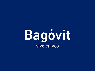 Bagovit Logo animation animated animation bagovit blue brand branding cream design graphic design illustration logo vector