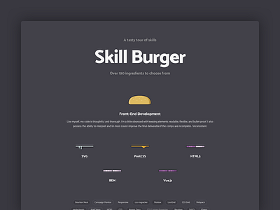 Skill Burger