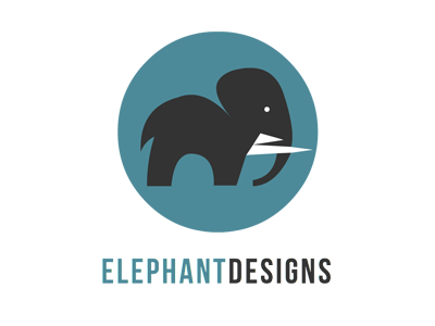 Elephant Designs Logo branding logo design logos