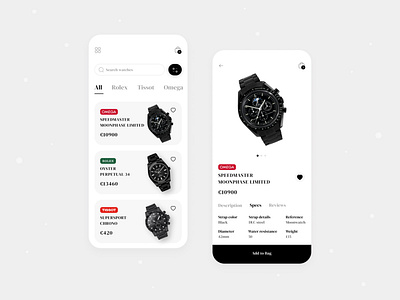 Watch Shop App