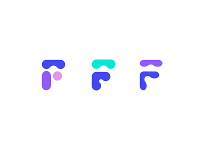 F Letter Mark branding design f letter mark f logo letter logo logo minimal tech logo technology vr logo