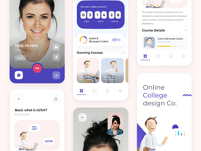 Online Courses Design | SoltaniMedia by Amirhossein Soltani on Dribbble